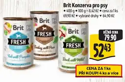 Albert Brit konzerva pro psy nabídka