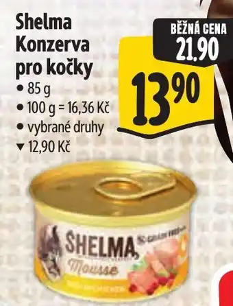 Albert Shelma konzerva pro kočky nabídka
