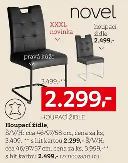 XXXLutz novel houpací židle nabídka