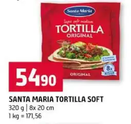 Terno Santa Maria Tortilla Soft nabídka