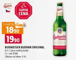Terno Budweiser Budvar Original nabídka