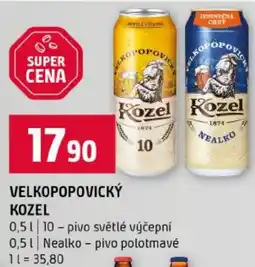 Terno Velkopořovický Kozel nabídka