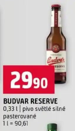 Terno Budvar reserve nabídka