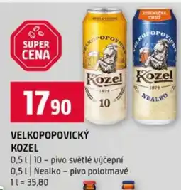 Terno Velkopopovický Kozel nabídka