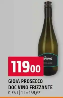 Terno GIOIA PROSECCO DOC VINO FRIZZANTE nabídka