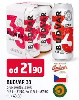 Trefa Budvar 33 nabídka