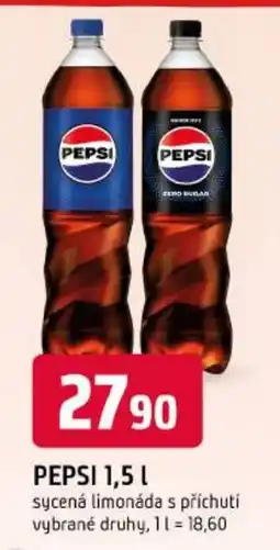 Trefa Pepsi sycená limonáda s příchutí vybrané druhy nabídka