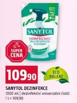 Terno Sanytol dezinfekce nabídka