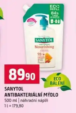 Terno SANYTOL ANTIBAKTERIÁLNÍ MÝDLO nabídka