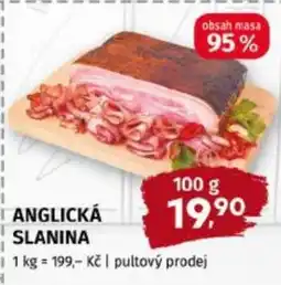 Terno Anglická slanina nabídka