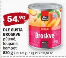 Terno DLE GUSTA BROSKVE nabídka