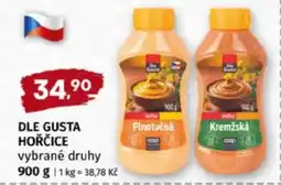 Terno DLE GUSTA HOŘČICE nabídka