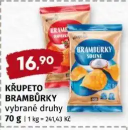 Terno KŘUPETO BRAMBŮRKY vybrané druhy nabídka