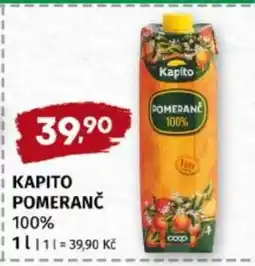 Terno Kapito Pomeranč 100% nabídka
