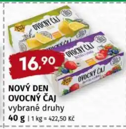Terno NOVÝ DEN OVOCNÝ ČAJ nabídka