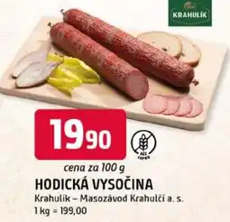 Trefa Krahulík Hodická Vysočina nabídka