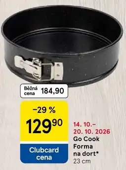Tesco Go Cook Forma na dort* nabídka