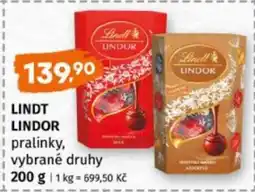 Terno Lindt Lindor nabídka