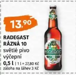 Terno Radegast Rázná 10 nabídka