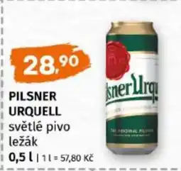 Terno Pilsner Urquell nabídka
