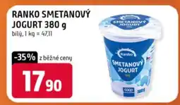 Terno Ranko Smetanový jogurt 380 g nabídka