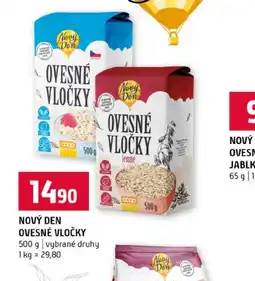 Terno Nový Den ovesné vločky nabídka