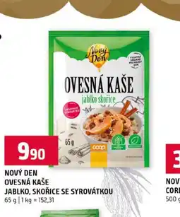 Terno Nový Den ovesná kaše jablko skořice se syrovátkou nabídka