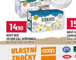Terno Nový Den zelený čaj heřmánek nabídka