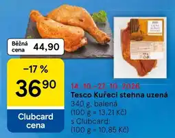 Tesco Tesco Kuřecí stehna uzená nabídka