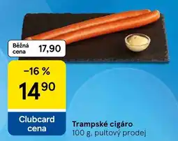 Tesco Trampské cigáro nabídka