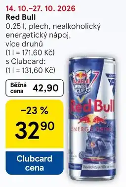 Tesco Red Bull nabídka