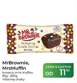 Tamda Foods MrBrownie, MrsMuffin brownie, mini muffins nabídka