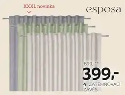 XXXLutz Zatemňovací závěs nabídka