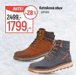 Globus KOTNÍKOVÁ OBUV PÁNSKÁ nabídka