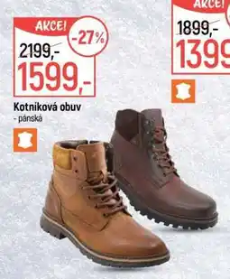 Globus KOTNÍKOVÁ OBUV PÁNSKÁ nabídka