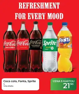 Tamda Foods Coca cola, Fanta, Sprite nabídka