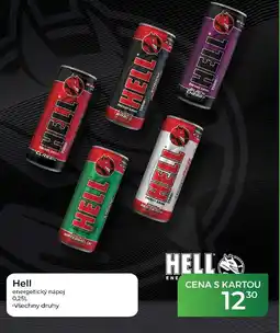 Tamda Foods Hell energetický nápoj nabídka