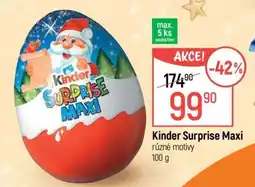 Globus KINDER SURPRISE MAXI nabídka