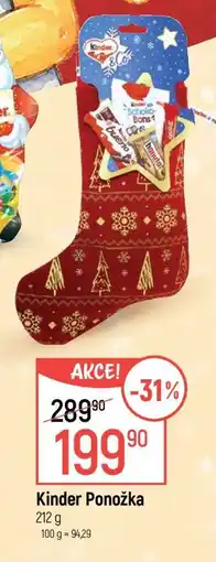 Globus Kinder Ponožka nabídka