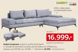 XXXLutz Carryhome sedací souprava nabídka