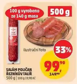 Penny Market SALÁM POLIČAN ŘEZNÍKŮV TALÍŘ nabídka