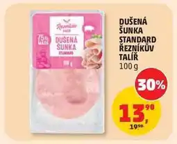 Penny Market DUŠENÁ ŠUNKA STANDARD ŘEZNÍKŮV TALÍŘ nabídka