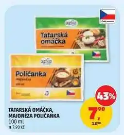 Penny Market TATARSKÁ OMÁČKA, MAJONÉZA POLIČANKA nabídka