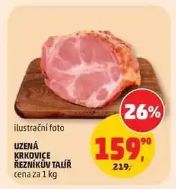 Penny Market Uzená krkovice Řezníkův talíř nabídka