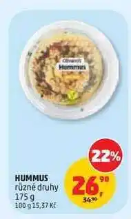 Penny Market HUMMUS různé druhy nabídka