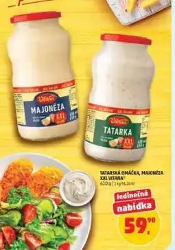Penny Market Tatarská omáčka, majonéza XXL Vitana nabídka