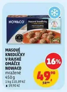 Penny Market Masové knedlíčky v rajské omáčce NOWACO nabídka