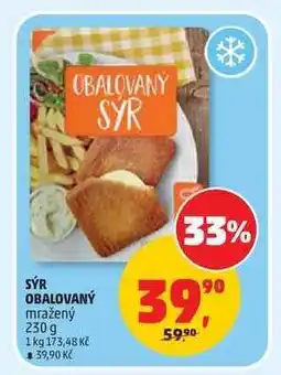 Penny Market Sýr obalovaný mražený nabídka