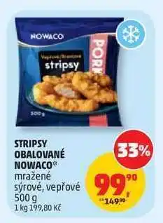 Penny Market STRIPSY OBALOVANÉ NOWACO nabídka
