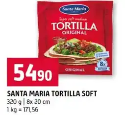 Terno Santa Maria tortilla soft nabídka